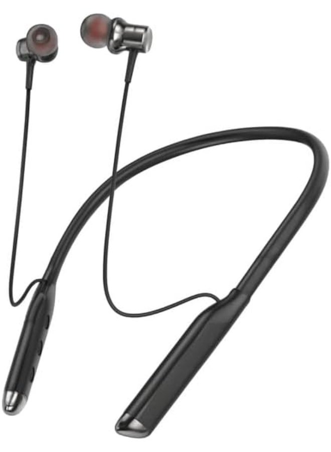 BEST ONE Neckband Bluetooth Headphones 5.0, Wireless Earphones with Mic, 100H Playtime, IPX7 Waterproof Sports Earbuds with Noise Cancelling & HiFi Sound, Multiple Sound Modes, Magnetic Design for Running, Gym - Image 1